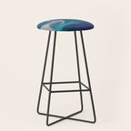 sea ocean abstract art 2021 3 Stool Gallery Image 1
