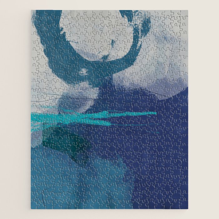 sea ocean abstract art 2021 3 Jigsaw Puzzle Gallery Image 1