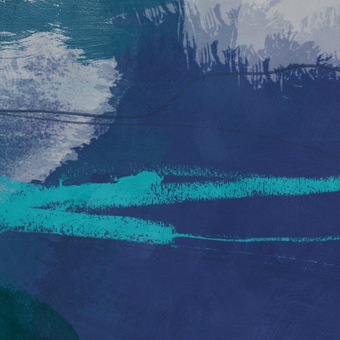 sea ocean abstract art 2021 3 Coffee Mug Gallery Image 2