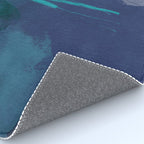 sea ocean abstract art 2021 3 Rug Gallery Image 4