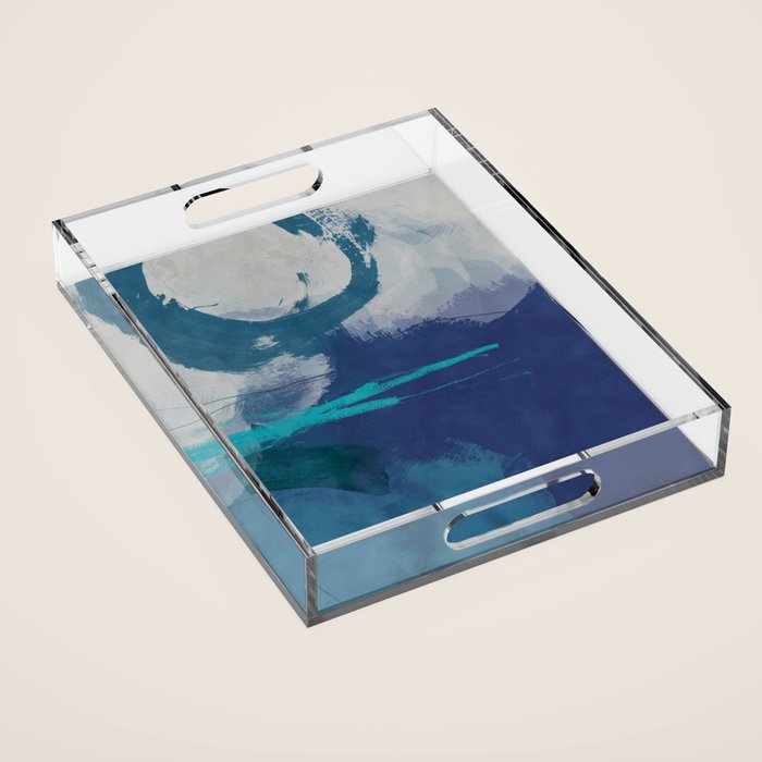 sea ocean abstract art 2021 3 Acrylic Tray Gallery Image 1