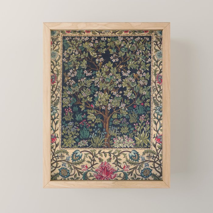 William Morris Tree of Life Mini Art Print Gallery Image 1