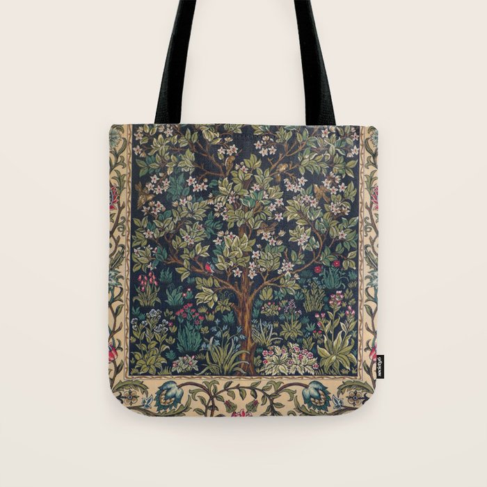 William Morris Tree of Life Tote Bag Gallery Image 1