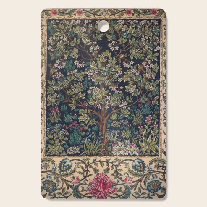 William Morris Tree of Life Cutting Board Gallery Image 1