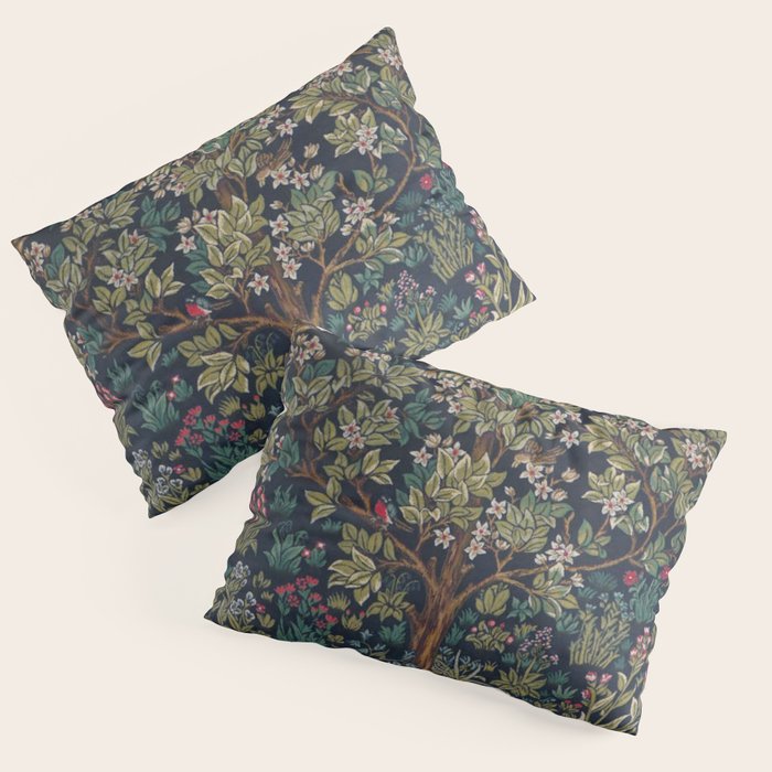William Morris Tree of Life Pillow Sham Gallery Image 3