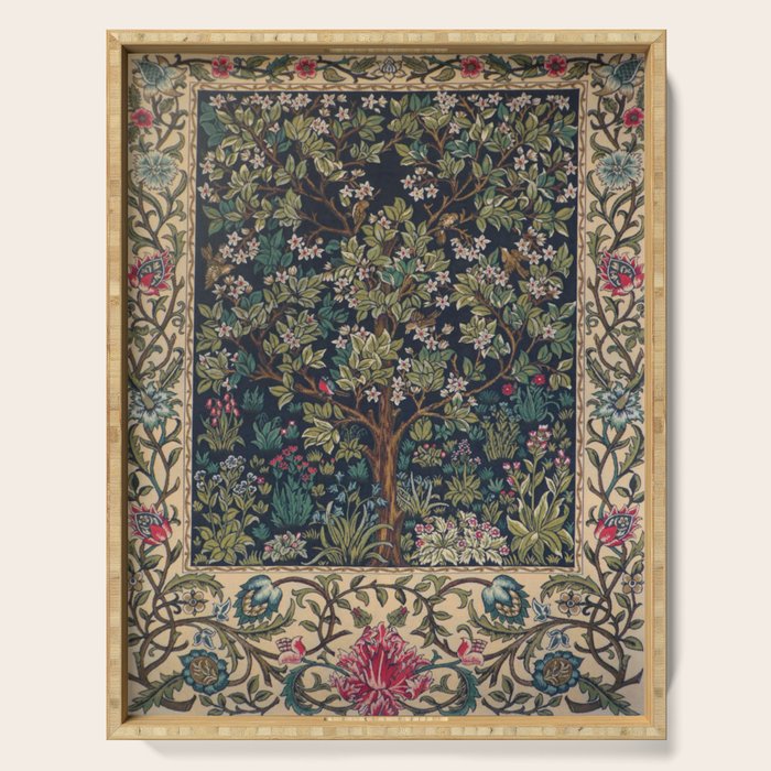 William Morris Tree of Life Serving Tray Gallery Image 1