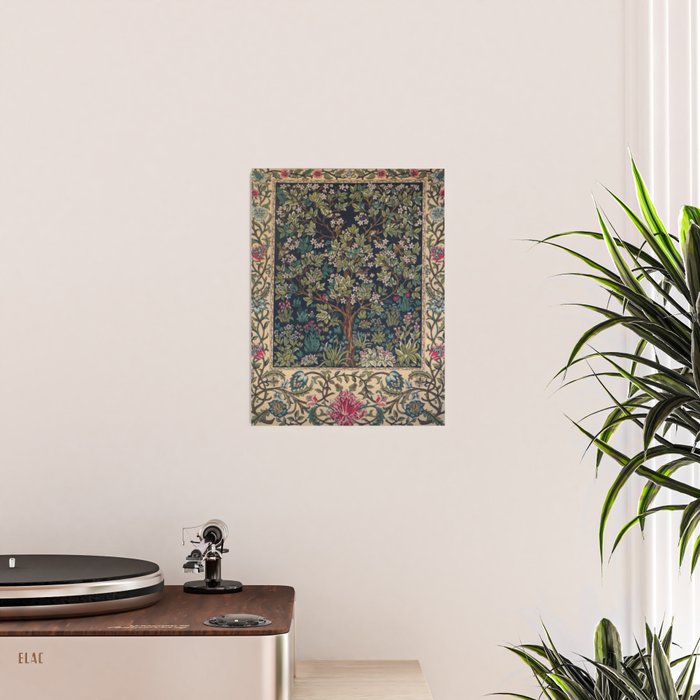 William Morris Tree of Life Poster Gallery Image 2