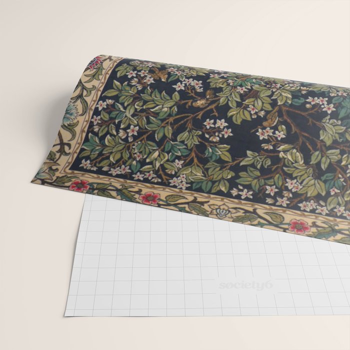 William Morris Tree of Life Wrapping Paper Gallery Image 2