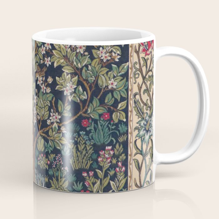 William Morris Tree of Life Coffee Mug Gallery Image 1