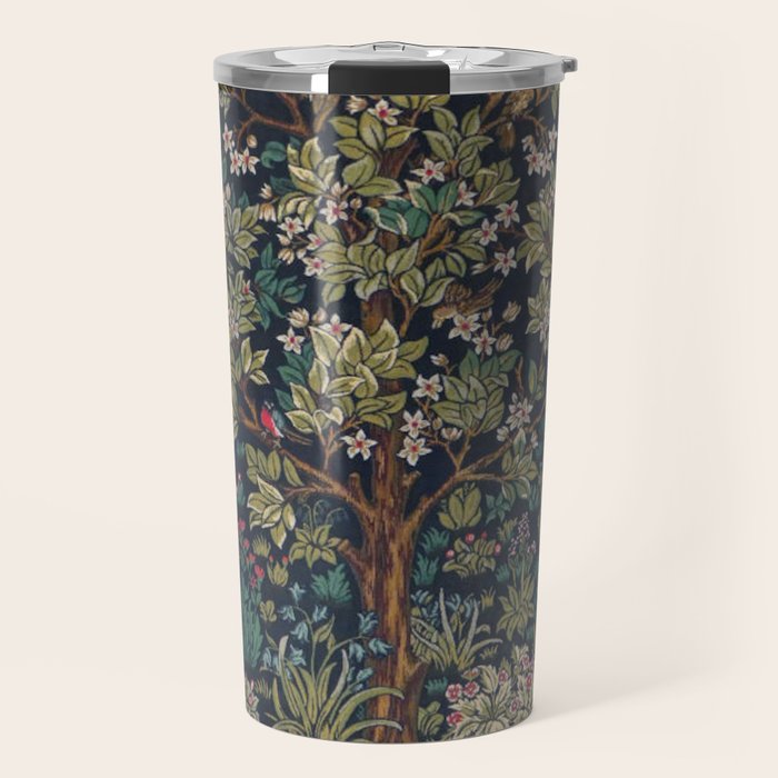 William Morris Tree of Life Travel Mug Gallery Image 1