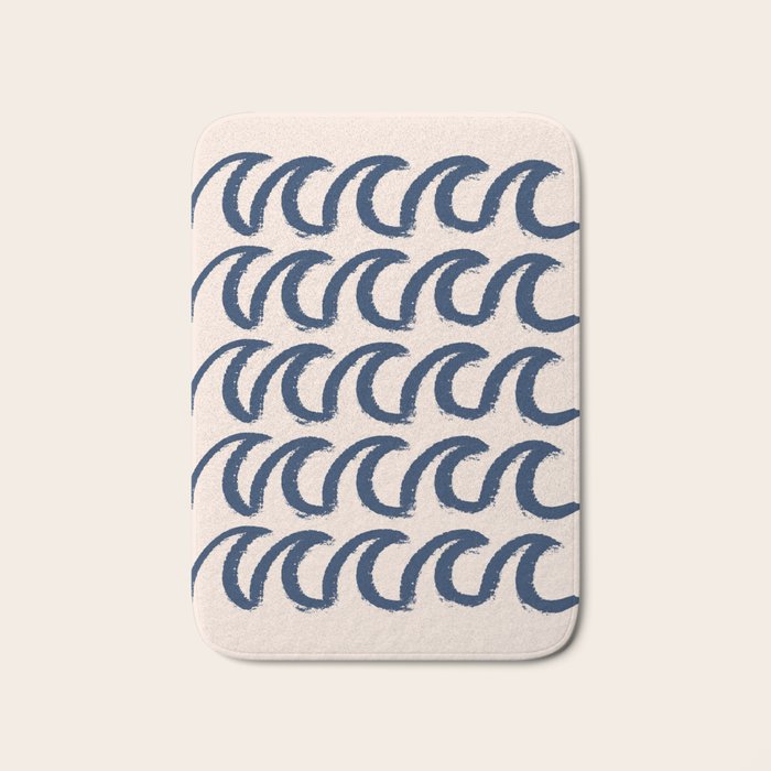 Ocean waves  Bath Mat Gallery Image 1