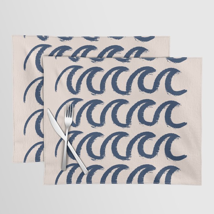 Ocean waves  Placemat Gallery Image 1