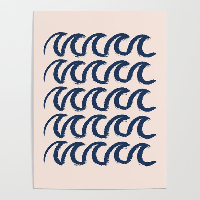 Ocean waves  Poster Gallery Image 4