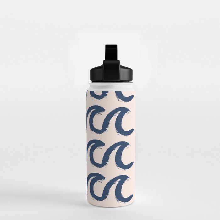 Ocean waves  Water Bottle Gallery Image 2