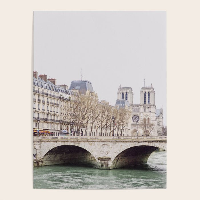 Notre Dame Cathedral on the Seine - Travel Photography, Paris  Poster Gallery Image 4