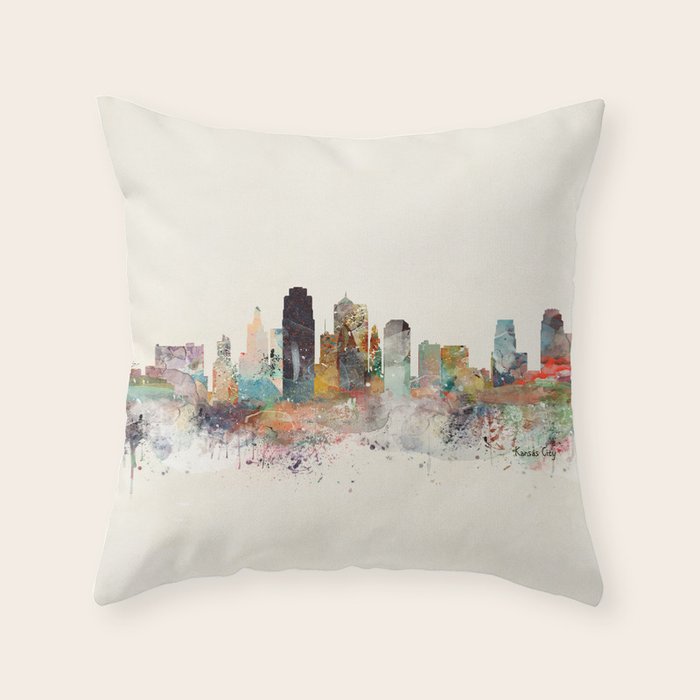 kansas city missouri Throw Pillow Gallery Image 6