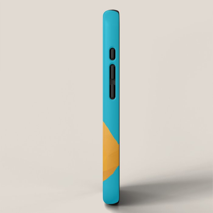 Rubber Duck polygon art iPhone Case Gallery Image 2