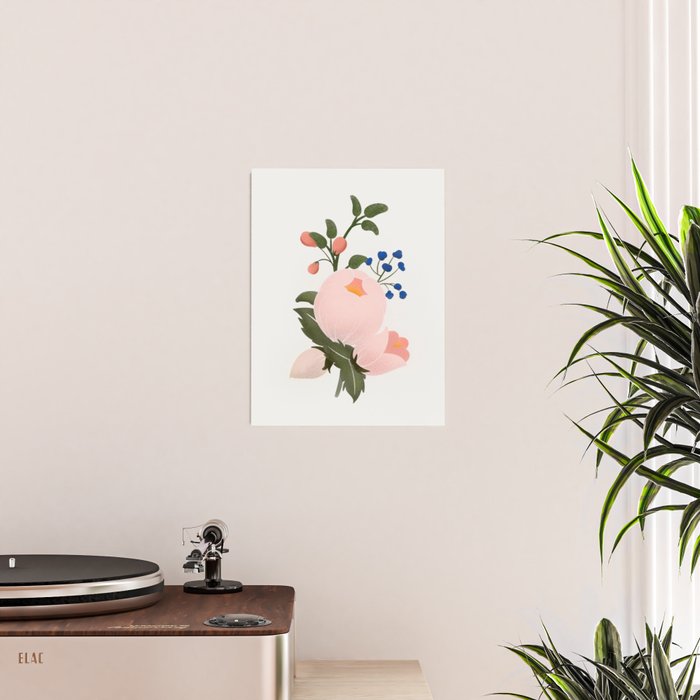 Delicate florals no2 Poster Gallery Image 2