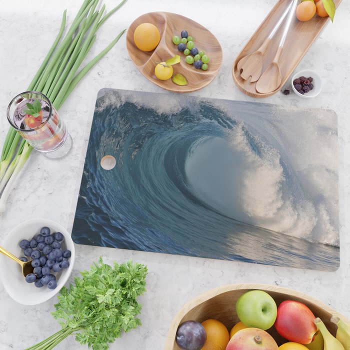 Morning Sunshine Barrel - John Minar Photography  Cutting Board Gallery Image 2