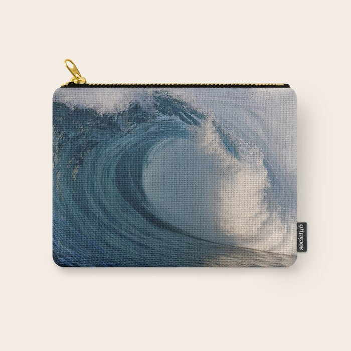 Morning Sunshine Barrel - John Minar Photography  Carry All Pouch Gallery Image 1