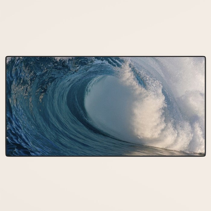 Morning Sunshine Barrel - John Minar Photography  Desk Mat Gallery Image 3