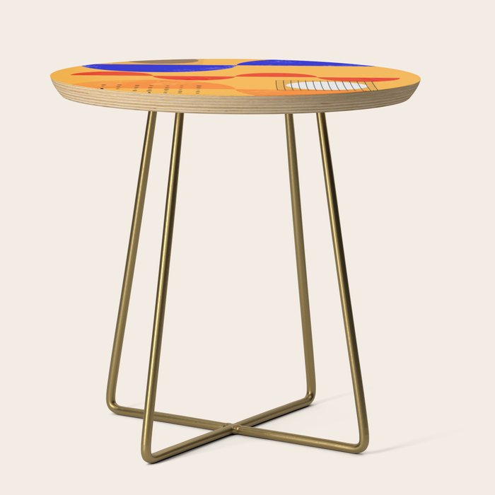 Mid-century shapes abstract no7 Side Table Gallery Image 1