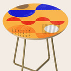 Mid-century shapes abstract no7 Side Table Gallery Image 2