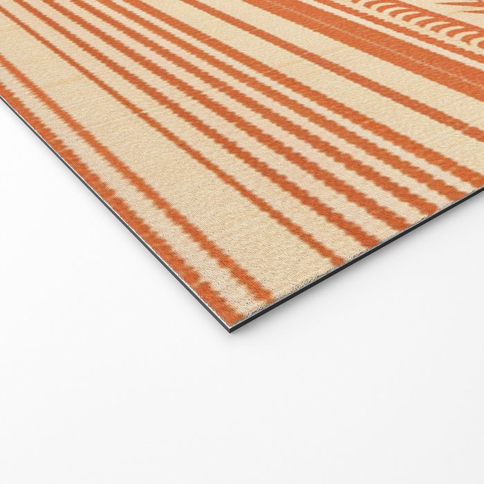 Boho Earthy Mud Cloth Abstract Pattern Welcome Mat Gallery Image 2