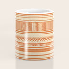 Boho Earthy Mud Cloth Abstract Pattern Coffee Mug Gallery Image 4