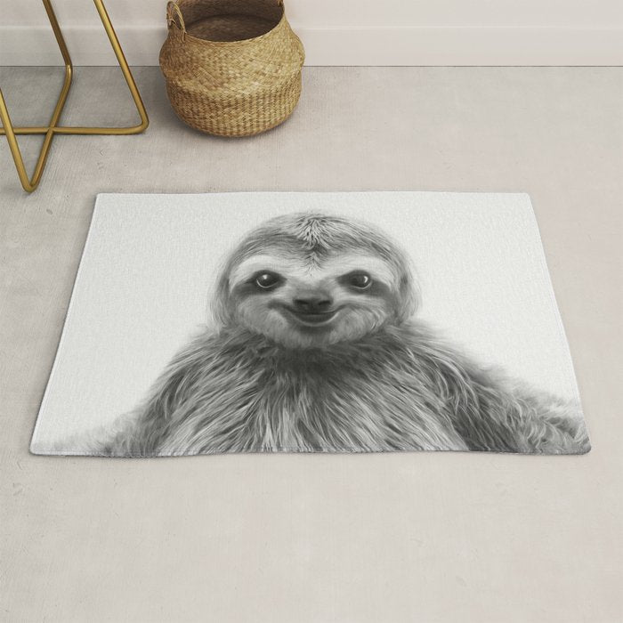 Young Sloth Rug Gallery Image 1