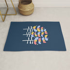 Florals Looking Up Rug Gallery Image 1