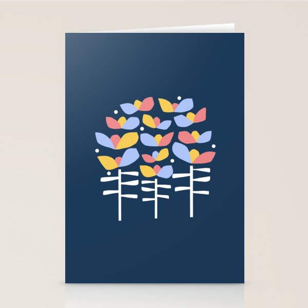 Florals Looking Up Stationery Card Gallery Image 2