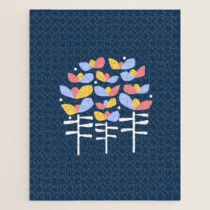 Florals Looking Up Jigsaw Puzzle Gallery Image 1
