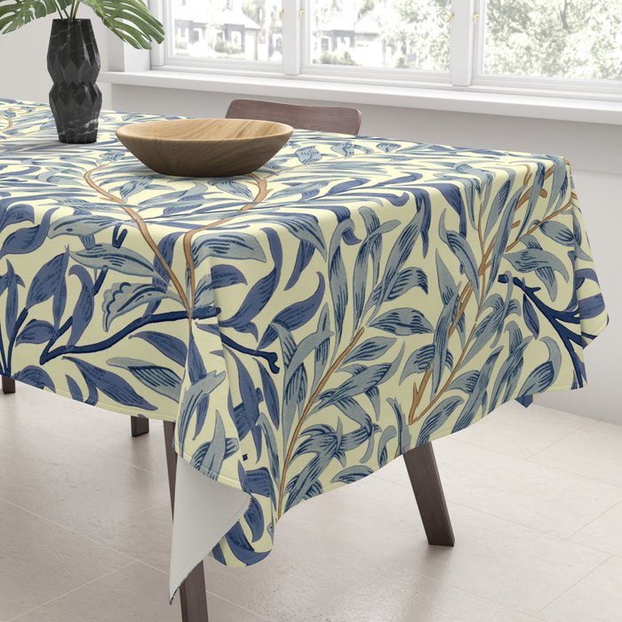 William Morris "Willow Bough" 4. Tablecloth Gallery Image 3