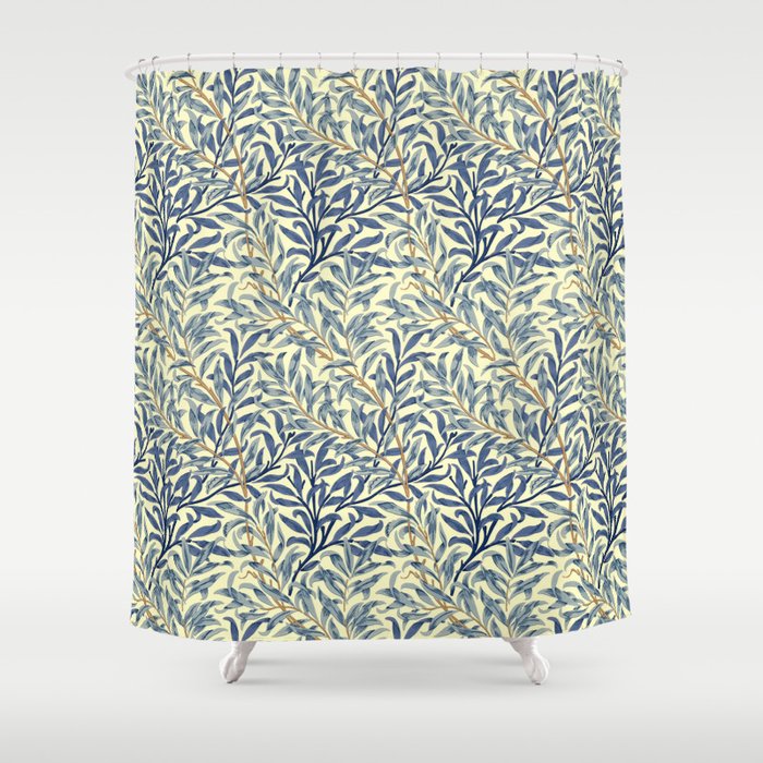 William Morris "Willow Bough" 4. Shower Curtain Gallery Image 1