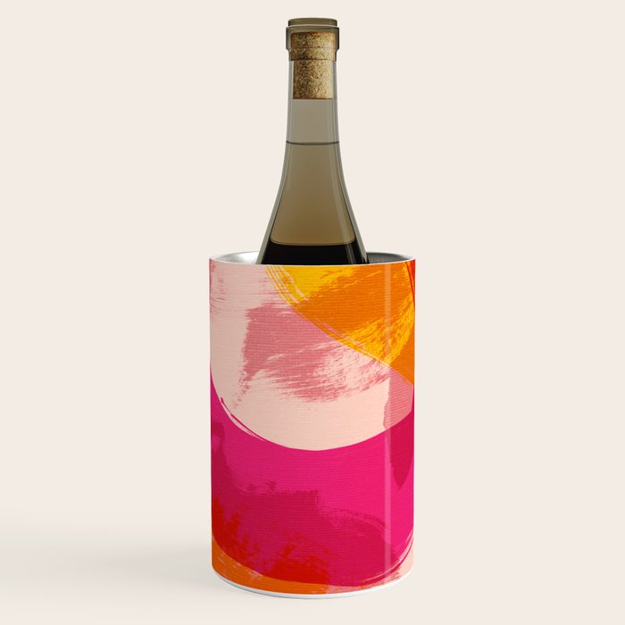 brush strokes abstract 5 Wine Chiller Gallery Image 2
