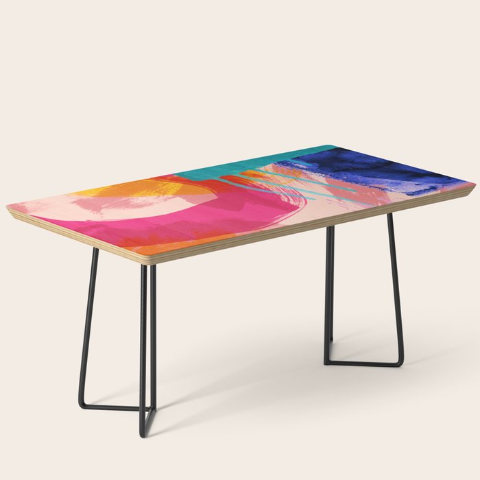 brush strokes abstract 5 Coffee Table Gallery Image 1