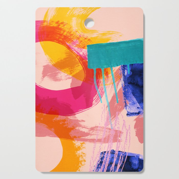 brush strokes abstract 5 Cutting Board Gallery Image 1