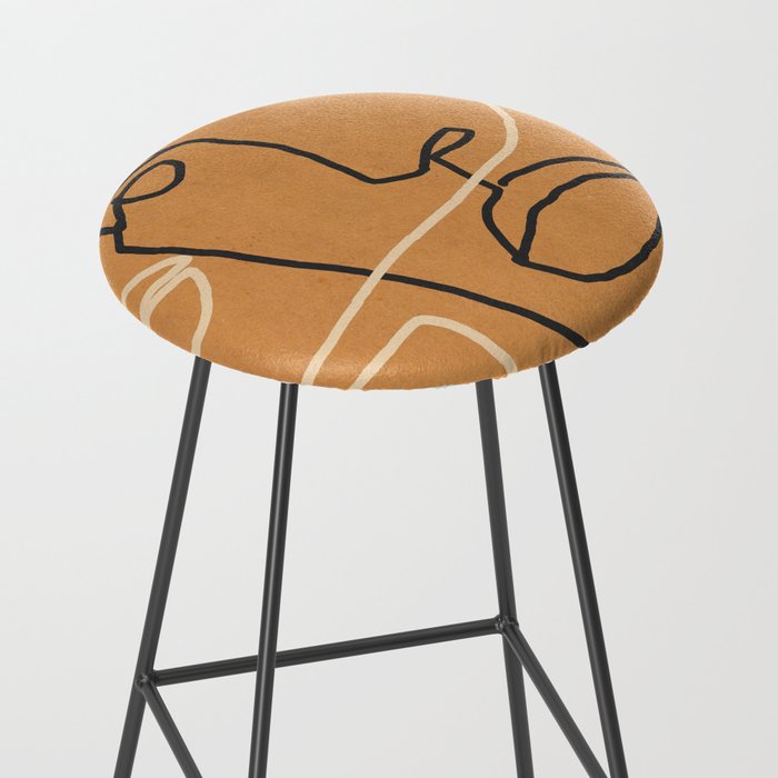 Abstract Face 6 Stool Gallery Image 2