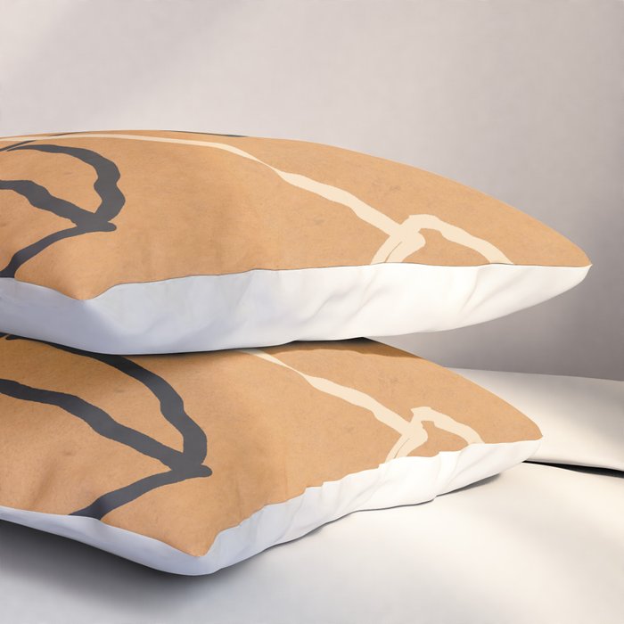 Abstract Face 6 Pillow Sham Gallery Image 3