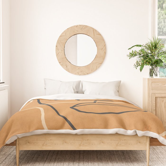 Abstract Face 6 Duvet Cover Gallery Image 3