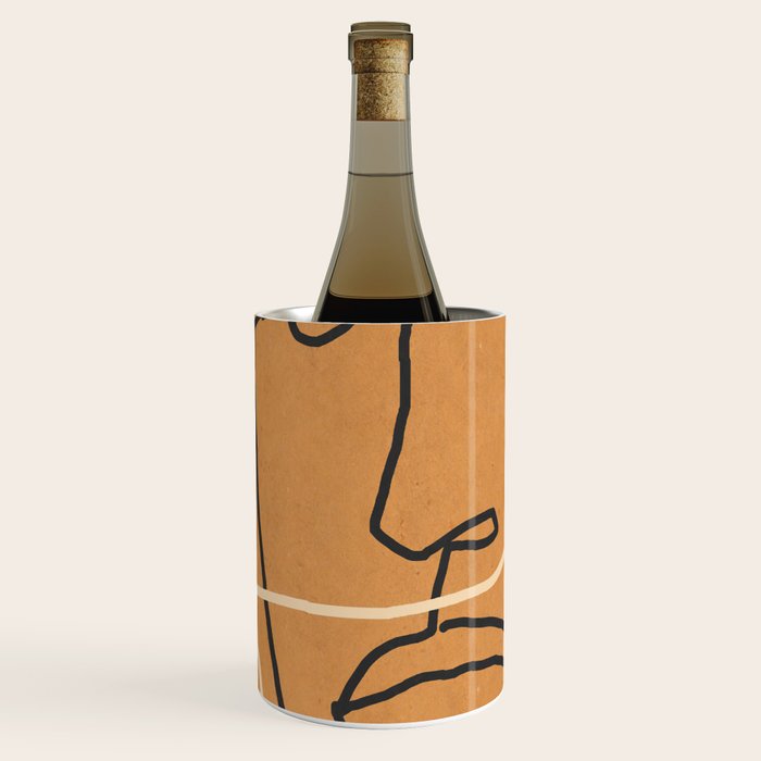 Abstract Face 6 Wine Chiller Gallery Image 1
