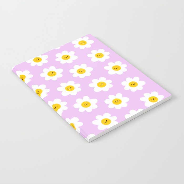 Happy Flowers - Purple  Notebook Gallery Image 1