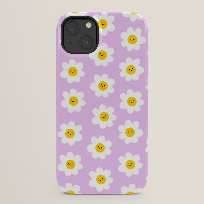 Happy Flowers - Purple  iPhone Case Gallery Image 22