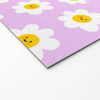 Happy Flowers - Purple  Welcome Mat Gallery Image 2