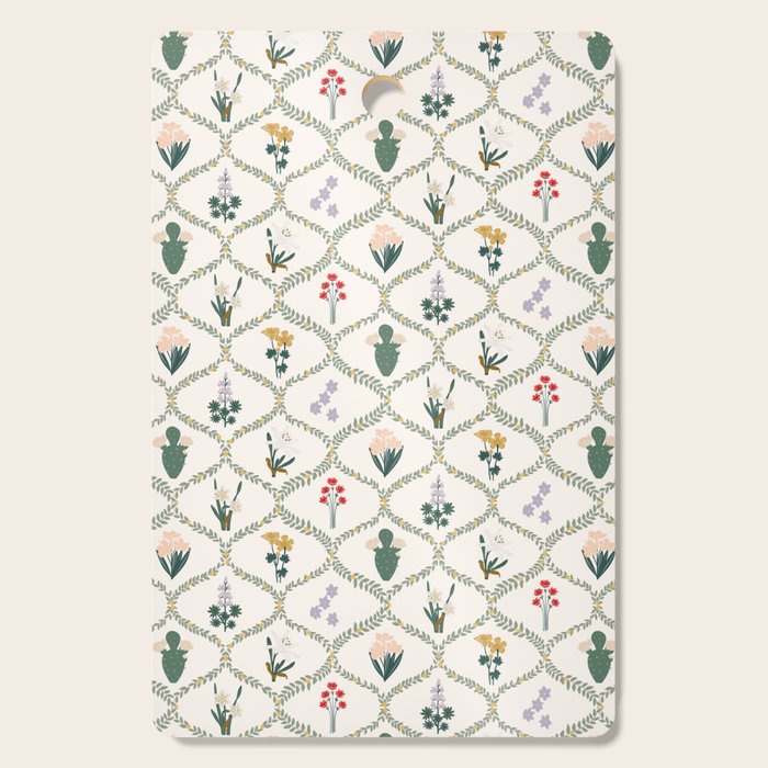 Israel Wildflowers Cutting Board Gallery Image 1