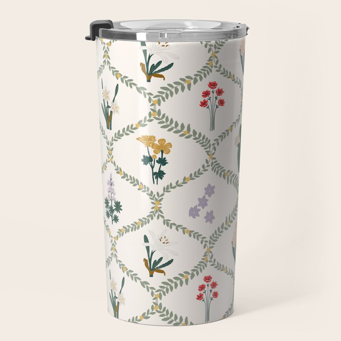 Israel Wildflowers Travel Mug Gallery Image 3