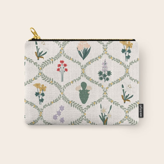 Israel Wildflowers Carry All Pouch