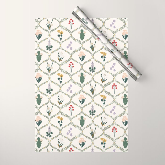 Israel Wildflowers Wrapping Paper Gallery Image 1