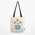 Retro Flower 1-1 Tote Bag Gallery Image 2